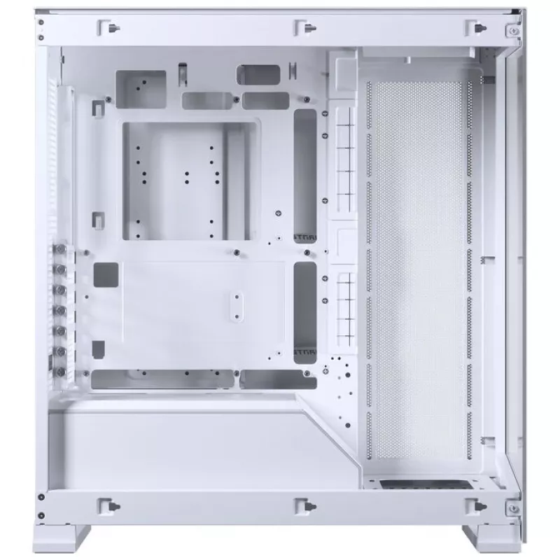 PHANTEKS NV-Serie NV5 MK2 ATX-Enclosure, Tempered Glass, DRGB - Matte White + Glacier One 360M25 Gen2 DRGB AiO Liquid Cooling - 360mm