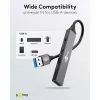 Goobay USB Hub 74456 Type-A 5000 Mbit/s Light Grey