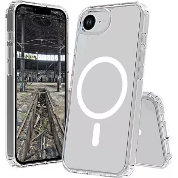 Mobile phone cover jt berlin Pankow Clear for Apple iPhone 16E, fits up to 15.4 cm (6.06 inch), transparent