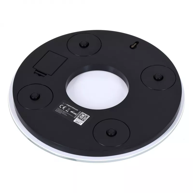 Electronic kitchen scale ESPERANZA EKS003W, 5 kg capacity, 1 g accuracy, tempered glass, touch control