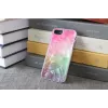 iKins protective phone case for Apple iPhone 8/7 – water flower pattern, white