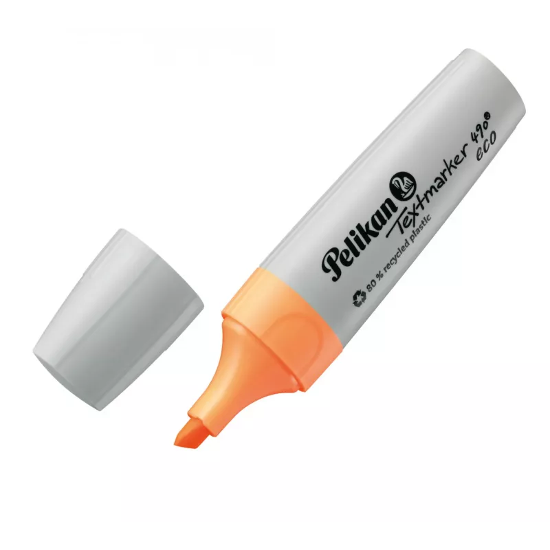 Marker Pelikan Textmarker 490 eco 4 pc(s) Chisel tip Green Orange Pink Yellow