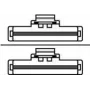 Supermicro Inc. CBL-SAST-1222-85, Slimline X8 (LE) to Slimline X8 (STR), 22CM, 22CM,85 OHM,RoHS (CBL-SAST-1222-85)