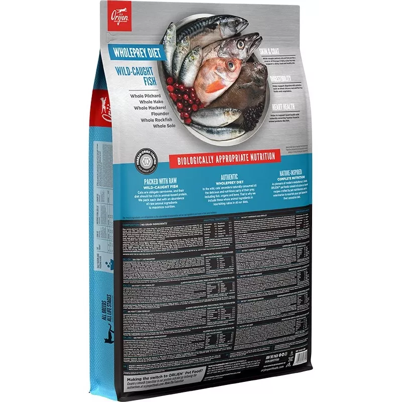 ORIJEN Six Fish Cat - dry cat food - 5,4kg