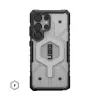 Urban Armor Gear Pathfinder Clear mobile phone case 17.3 cm (6.8) Cover Black, Silver