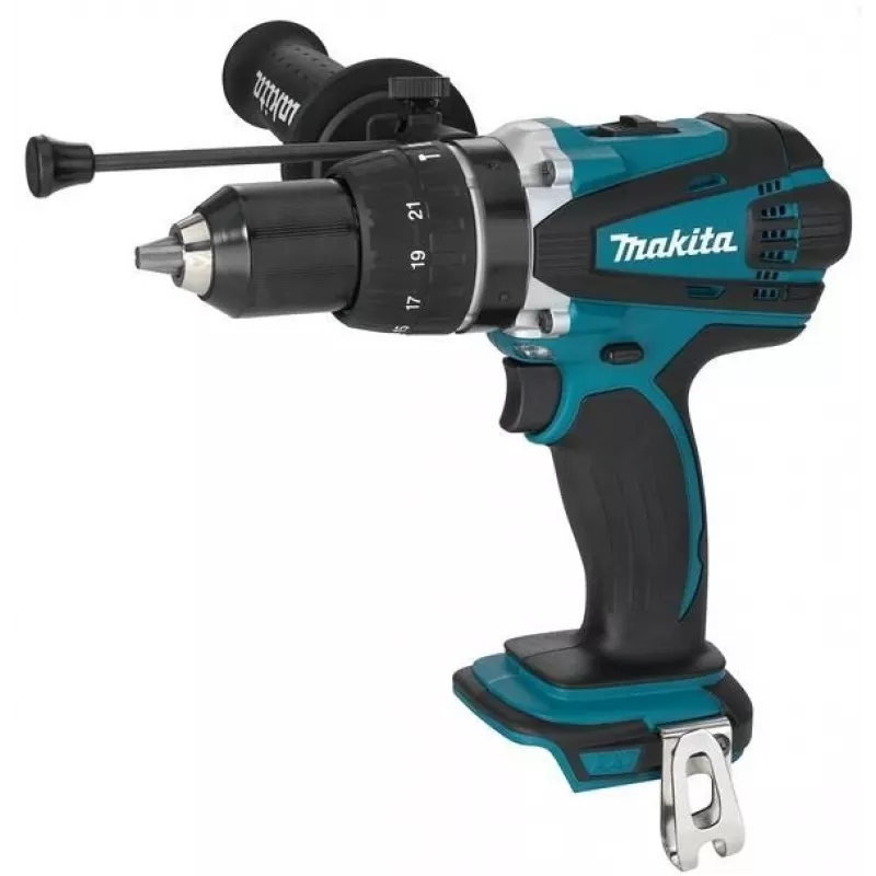 Makita DHP458Z drill Keyless 2000 RPM Black,Blue 2.3 kg