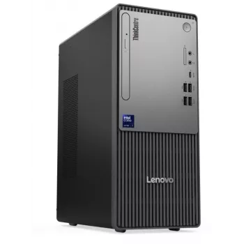 Desktop PC Lenovo ThinkCentre Neo 50t G6 Tower — Intel Ultra 7 265, 16GB RAM, 512GB SSD, Windows 11 Pro, DVD, Black, 3Y OS+1Y CI