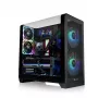 Mid-tower case THERMALTAKE View 390 TG Black, tempered glass panels, ATX/mATX/ITX support