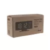 Digital LED alarm clock GreenBlue GB395 with temperature display