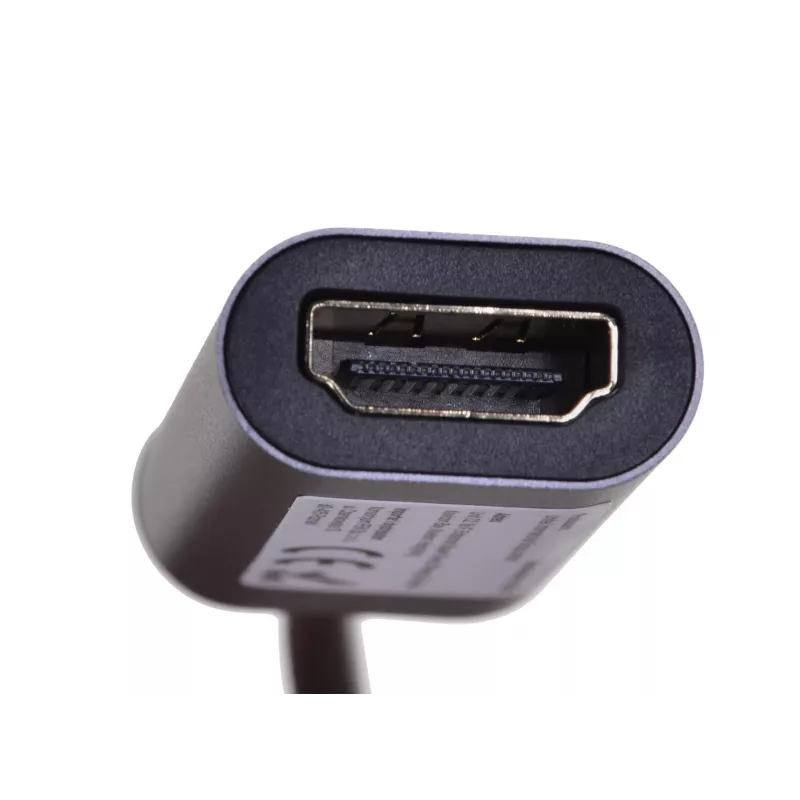 UNITEK V1420A Video Cable Adapter 0.15 M USB Type-C HDMI Grey