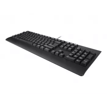 Wired Lenovo Preferred Pro II Full-size USB Keyboard, QWERTY, Romanian layout, Black, Wrist rest