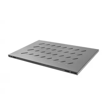 Rack shelf Lanberg AK-1015-B Black Metal 480.5x580x21.5mm