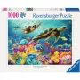 Jigsaw Puzzle Ravensburger Blue Underwater World 1000 pieces, adult/teen, standard format
