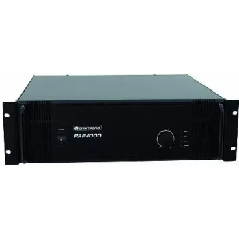 Amplifier Omnitronic PAP-1000 — 1000W public address (PA) power amplifier
