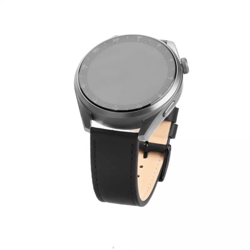 Leather watch strap FIXED FIXLST-22MM-BK — 22 mm quick-release, black