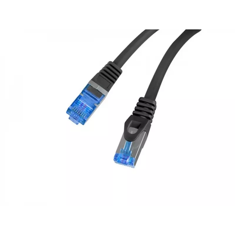 Networking Cable Lanberg PCF6A-10CC-0025-BK RJ45 Cat6a 0.25m Black