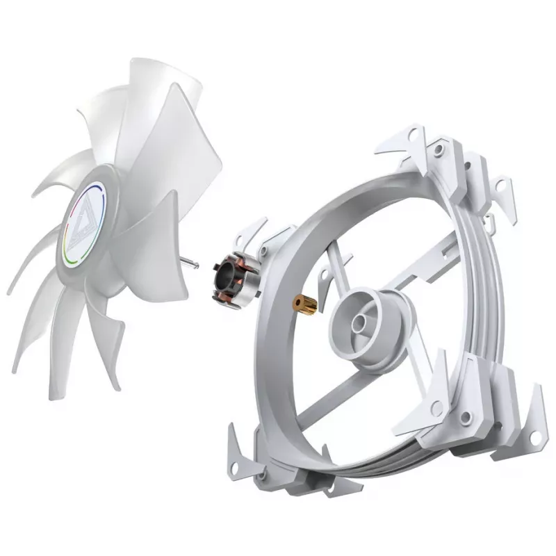 MONTECH HP140 ARGB PWM 140mm White 3-Pack