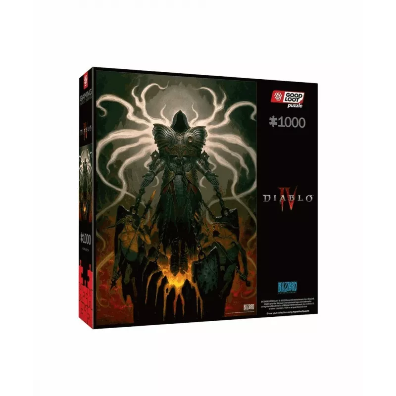 Jigsaw Puzzle Good Loot Puzzle GLO GAMING DIABLO IV INARIUS