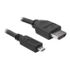 DeLOCK - Video- / Audio Cable - HDMI - 32 AWG - HDMI, 19-pin (M) - 19-pin Micro-HDMI (M) - 3 m (82663)