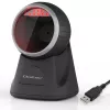 Qoltec Lettore Di Precisione Da Table Di Codici a Barre 1D E Scanner QR 2D, Lettore Codice a Barre, Black