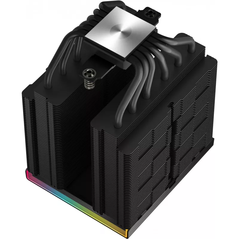 Air cooler DeepCool AK620 Digital PRO — 120 mm fan, 1750 RPM, 25 dB, 12 V, suitable for LGA1700/AM5, black