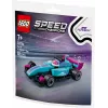 30734 Speed Champions F1 ACADEMY Mini-Auto, Construction Toy Polybag