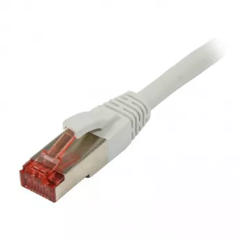 Patch cable RJ45 - CAT6 250Mhz - 3m gray - S-STP(S/FTP) -TPE/LSZH(Superflex) - Synergy 21 -