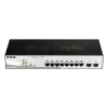 D-Link DGS-1210-08P/E Managed L2 Gigabit Ethernet (10/100/1000) Power over Ethernet (PoE) Black