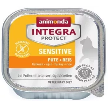Wet Cat Food animonda ANIMONDA Integra Protect Rice & Turkey 100 g, adult, allergy formula