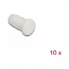 Fiber optic dust cap DeLOCK 86846 10 pieces white
