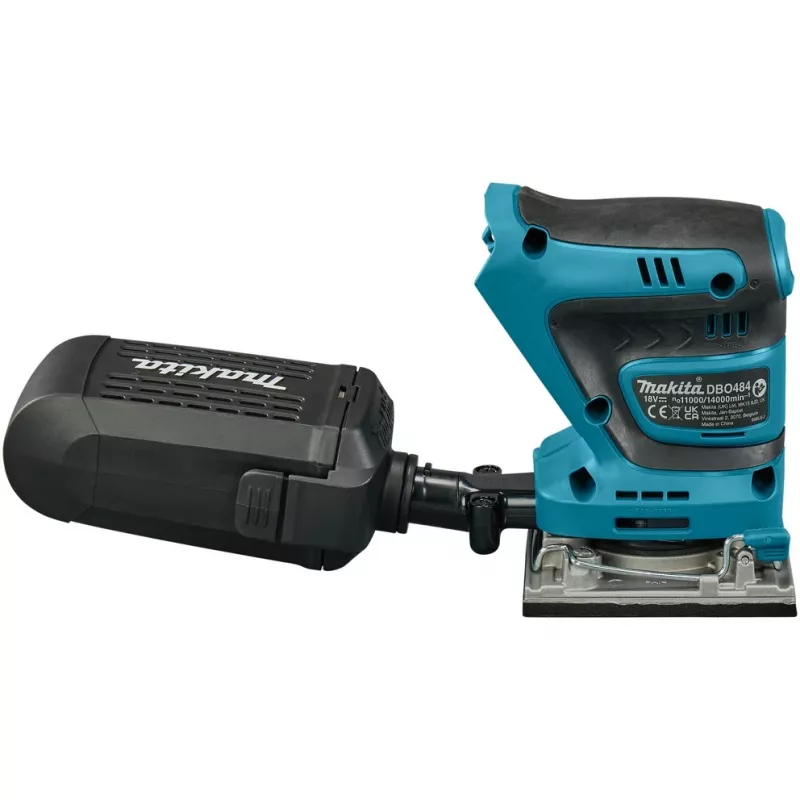 Makita DBO484Z portable sander Random orbital sander 14000 OPM Black, Blue