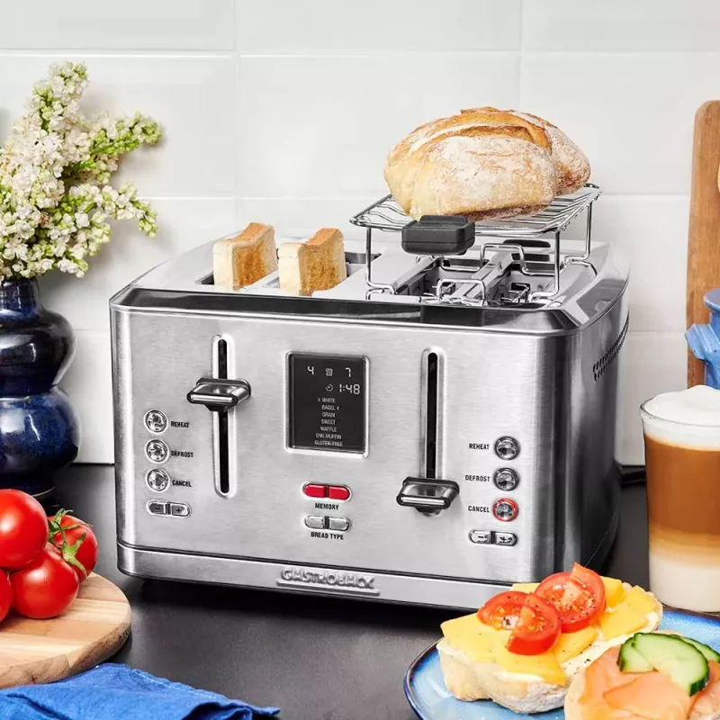 Gastroback Design Digital 4S 4 slice 1900 W Stainless steel