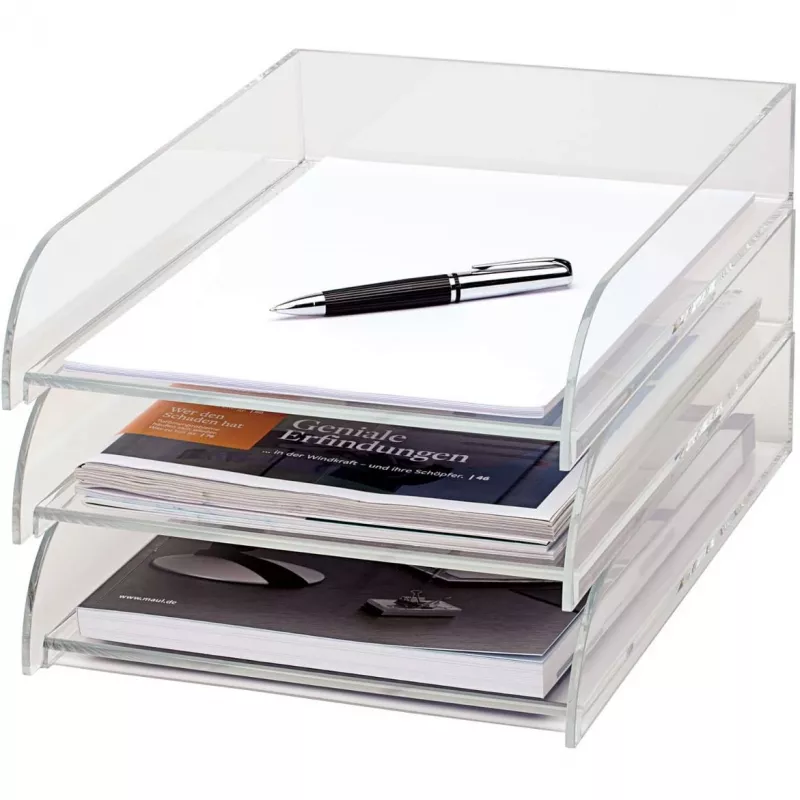 MAUL 1950105 Desk Tray acrylic Transparent (1950105)