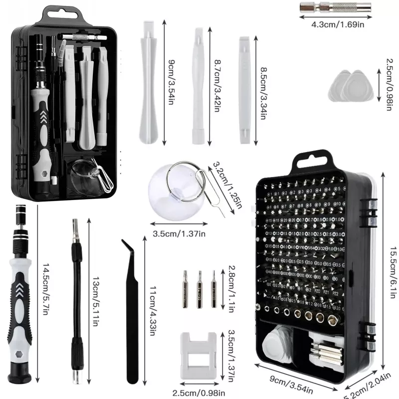 Extralink Precision Screwdriver Set, 118 in 1 Torx Screwdrivers and Precision Tools