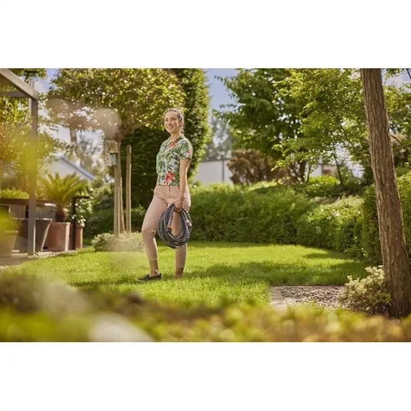 Gardena Liano garden hose 25 m PVC Black Grey Above ground