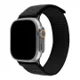 Replacement nylon strap FIXED Sporty Strap Fixed FIXNST2-1029-BK for Apple Watch Ultra 49mm, black, 160–210 mm length