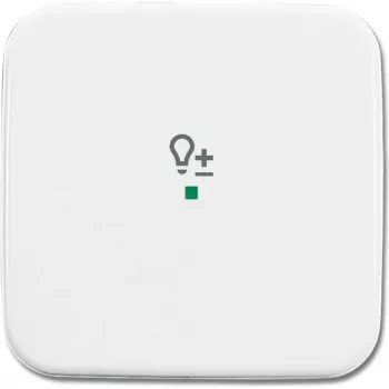 Busch-Jaeger 6220-0-0086 Cover Plate for Sensor Holder & -Socket White (6220-0-0086)