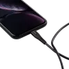 CANYON cable MFI-4 Type-C to Lightning 1.2m Black