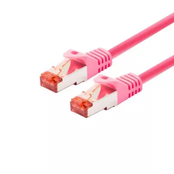 Networking cable LOGON TCR66SS070M Cat6 S/FTP (S-STP) magenta, 7 m, RJ-45—RJ-45