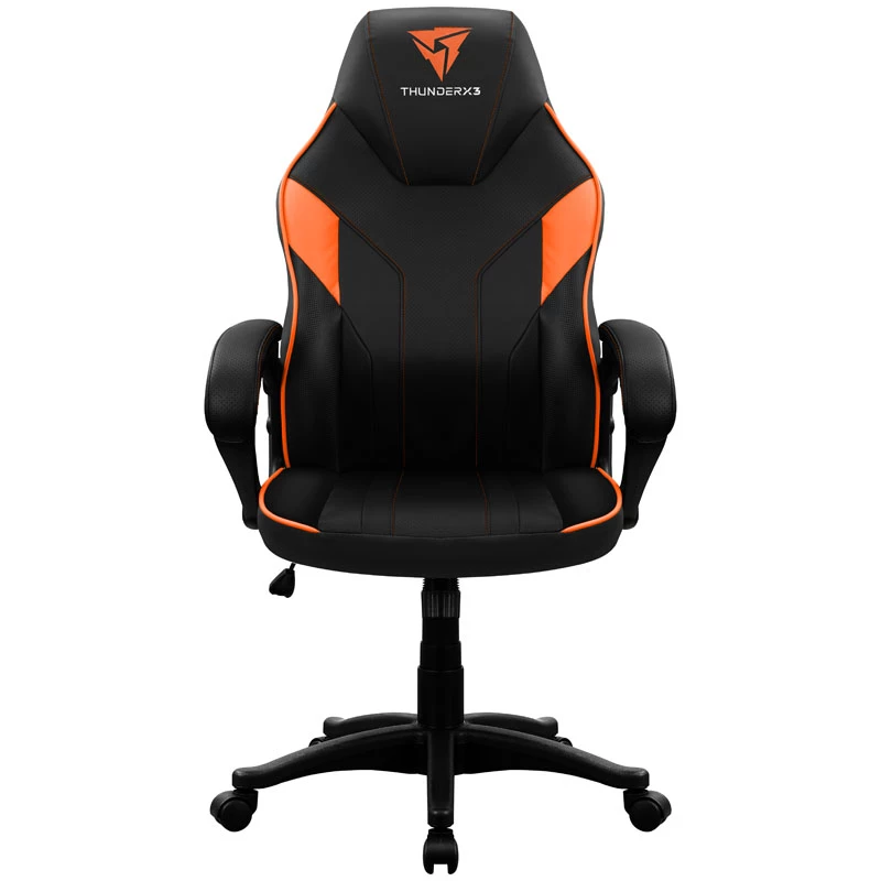 Gaming chair Thunder X3 EC1 Black Orange — ergonomic design, adjustable height