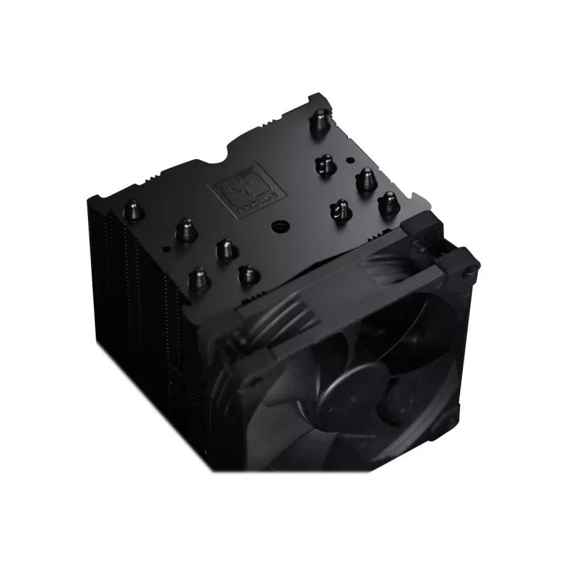CPU air cooler Noctua NH-U9S chromax.black — 92 mm fan, 5 heat pipes, 12 V, SSO bearing, LGA 2066 compatible