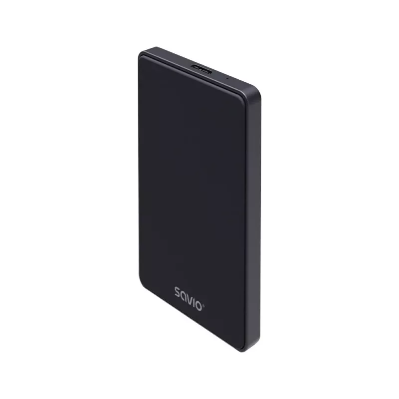 HDD/SSD enclosure SAVIO AK-65 Black 2.5 inch SATA USB 3.0 5 Gbit/s Micro-USB