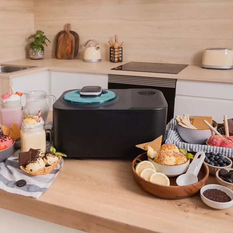 Compressor ice cream maker Cecotec 1.2 L 110 W Black