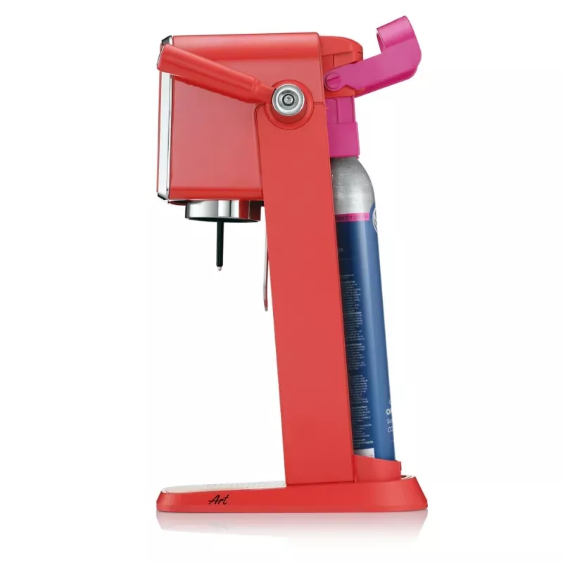 Soda Maker SodaStream Art Mandarin Red 1L Carbonating Bottle