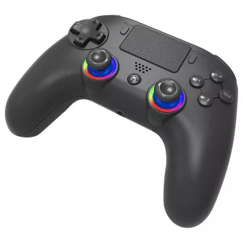 Gamepad Subsonic PS5 Wireless LED Controller Black D-pad Home Options Share