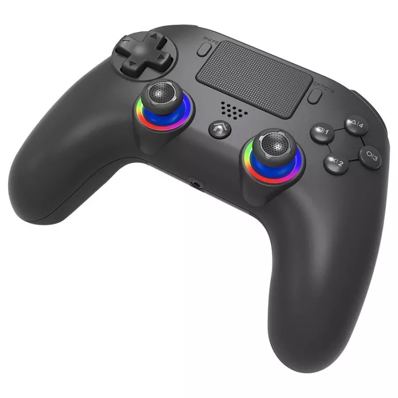 Gamepad Subsonic PS5 Wireless LED Controller Black D-pad Home Options Share