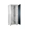 SOMI Networks | 42U, 19″ Freestanding Cabinet | 42U-60/80NAC | Gray | Max Load 800kg; Removable and Lockable Side Panels; Glass Doors; Unassembled | Depth: 80 cm
