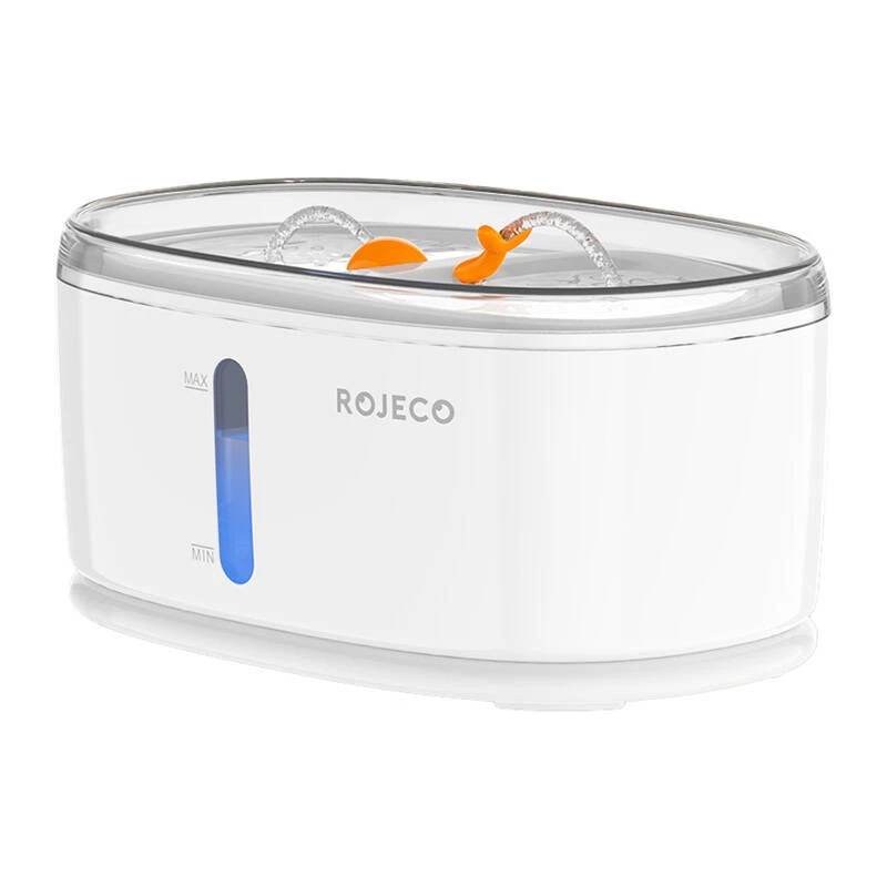 Pet Water Fountain Rojeco Wireless 2.5L RYSJ-13 — automatic water dispenser for pets