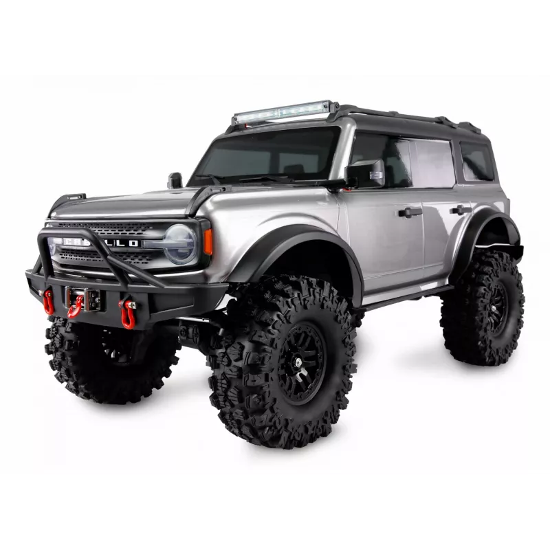 Radio-controlled crawler Amewi AMXRock Caballo 4WD 1:10 metallic grey