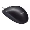 Logitech M90 wired optical office mouse — 1000 DPI, ambidextrous, USB Type-A, black